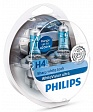 Автолампа PHILIPS H4 12V 60/55W P43t White Vision ULTRA 4200K (12342WVUSM), EUROBOX-2шт
