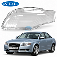 Стекло фары для Audi A4 B7 2004-2009 левое