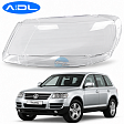 Стекло фары для Volkswagen Touareg 1 2002-2007 левое