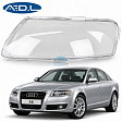 Стекло фары для Audi A6 C6 2004-2011 левое