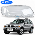 Стекло фары для BMW X5 E53 2000-2003 дорестайлинг правое