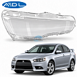 Стекло фары для Mitsubishi Lancer 10 2007-2017 правое