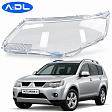 Стекло фары для Mitsubishi Outlander 2 2005-2009 левое