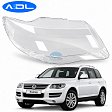 Стекло фары для Volkswagen Touareg 1 рестайлинг 2007-2010 правое