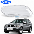 Стекло фары для BMW X5 E53 2003-2006 рестайлинг правое