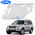 Стекло фары для Mitsubishi Pajero 4 2006-2021 левое