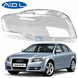 Стекло фары для Audi A4 B7 2004-2009 правое
