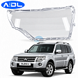 Стекло фары для Mitsubishi Pajero 4 2006-2021 правое