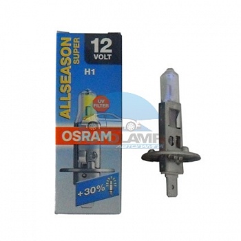 Автолампа OSRAM H1 12V 55W P14,5s +30% Allseason (64150Als)