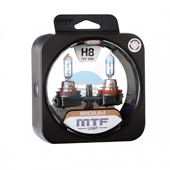 Автолампа MTF H8 12V 35w IRIDIUM Автолампа MTF H8 12V 35w IRIDIUM