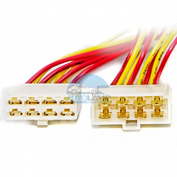 Разъем автомобильный 6.3 мм 8-контактный Разъем автомобильный 6.3 мм 8-контактный