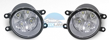 Противотуманные фары ADL/DLAA TY219E-LED для Toyota Camry (2006-2009), провода, кнопка