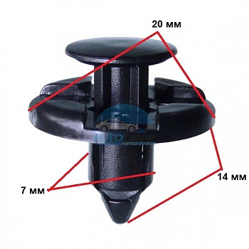 Клипса Subaru 909140051