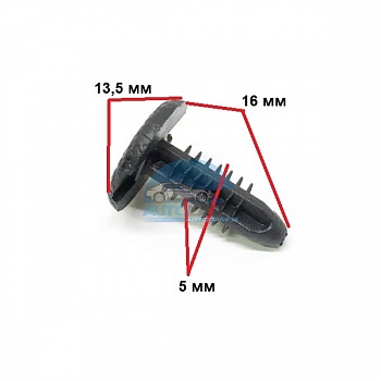 Клипса Acura, Honda, Mitsubishi 90666SA00030 Клипса Acura, Honda, Mitsubishi 90666SA00030