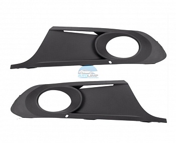 Рамки ПТФ для Volkswagen Jetta 2011-2014, комплект 2 шт.