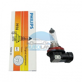 Автолампа PHILIPS H16 12V 19W (12366C1) Автолампа PHILIPS H16 12V 19W (12366C1)
