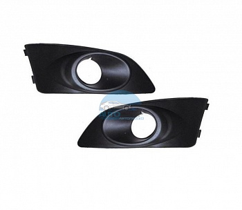 Рамки ПТФ для Chevrolet Aveo T300 2011-2015, комплект 2 шт.