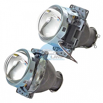 Комплект бигалогеновых линз AES под HELLA R H7 (Q5) в Новосибирске Комплект бигалогеновых линз AES под HELLA R H7 (Q5)