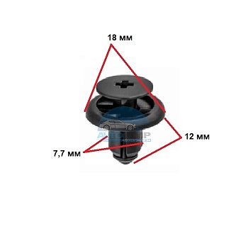 Клипса ADL для Kia, Hyundai 865903S000 Клипса ADL для Kia, Hyundai 865903S000