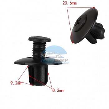 Клипса Acura, Honda, Infiniti, Lexus, Mazda, Nissan 90675SB3003 Клипса Acura, Honda, Infiniti, Lexus, Mazda, Nissan 90675SB3003