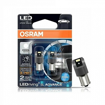 Светодиодная лампа LED OSRAM T25 P21W 6000K (9456CW-02B) Светодиодная лампа LED OSRAM T25 P21W 6000K (9456CW-02B)