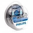 Автолампа PHILIPS H7 12V 55W P26d White Vision Ultra 4200K (12972WVUSM), EUROBOX-2шт