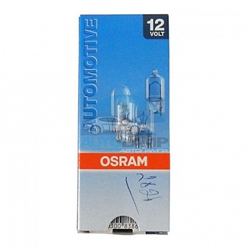 Автолампа OSRAM W3W 12V 3W W2,1x9,5d (2821)