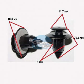 Клипса Lexus, Toyota 7549360020