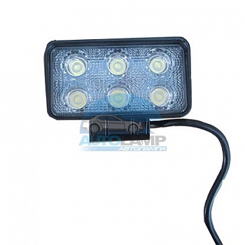 Светодиодная фара OFF Road 18W квадрат 60' Светодиодная фара OFF Road 18W квадрат 60'