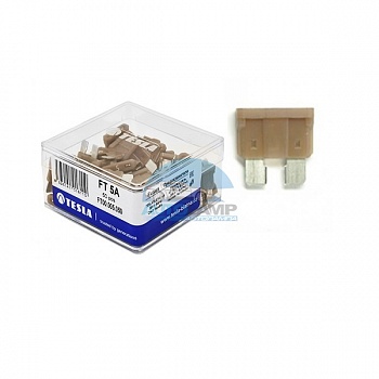 FT 5А предохранитель TESLA FT00005050 50 шт. в Новосибирске - AUTOLAMP FT 5А предохранитель TESLA FT00005050 50 шт.