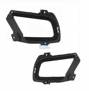 Рамки ПТФ для Kia Rio 2 2009-2011, комплект 2 шт. Рамки ПТФ для Kia Rio 2 2009-2011, комплект 2 шт.