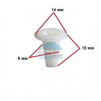 Клипса Acura, Honda, Lexus, Toyota 906726718110M1