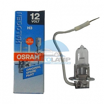 Автолампа OSRAM H3 12V 55W PK22s (64151) Автолампа OSRAM H3 12V 55W PK22s (64151)
