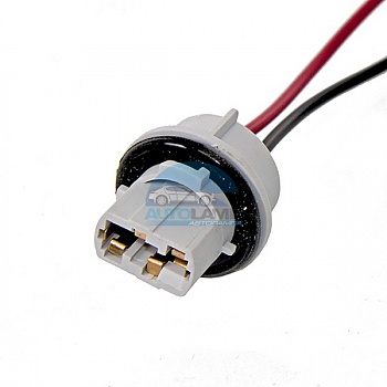 Патрон для лампы 7440 (W21W,T20 одноконтактный) Патрон для лампы 7440 (W21W,T20 одноконтактный)