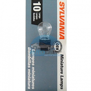 Автолампа OSRAM P27W 12V 27W W2.5x16q (3156) Sylvania Автолампа OSRAM P27W 12V 27W W2.5x16q (3156) Sylvania