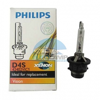 Ксеноновая лампа PHILIPS D4S XENON VISION 4600K (42402VIC1) Ксеноновая лампа PHILIPS D4S XENON VISION 4600K (42402VIC1)