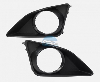 Рамки ПТФ для Toyota Corolla 150 2006-2010 комплект 2 шт.