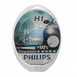 Автолампа PHILIPS H1 12V 55W P14,5s X-treme Vision +100% (12258XV), EUROBOX-2шт