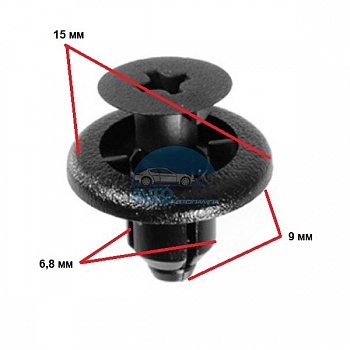 Клипса Lexus, Subaru, Toyota SU00301220