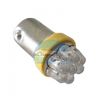 Светодиоды GL T8 BA9S 7 диодов желтые (панель приборов) Светодиоды GL T8 BA9S 7 диодов желтые (панель приборов)