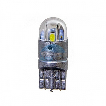 Светодиоды GL T10 2 SMD3030 12V CER (прозрачная линза)