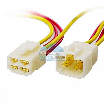 Разъем автомобильный 6.3 мм 4-контактный Разъем автомобильный 6.3 мм 4-контактный