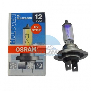 Автолампа OSRAM H7 12V 55W PX26d Allseason (64210All)