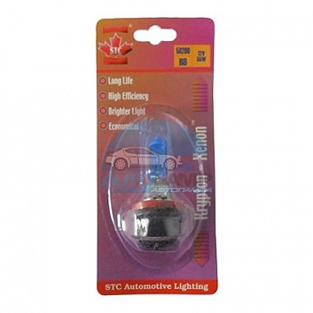 Автолампа STC H8 12V 55W синяя Автолампа STC H8 12V 55W синяя