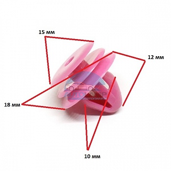 Клипса ADL для Kia, Hyundai 8231527000, (D27) Клипса ADL для Kia, Hyundai 8231527000, (D27)