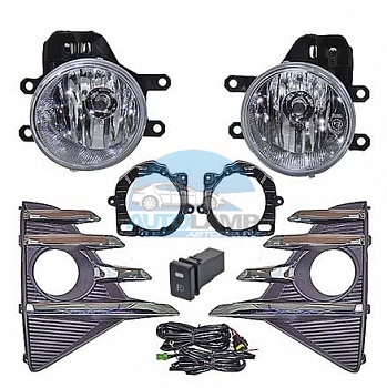 Противотуманные фары ADL/DLAA TY280E-2 для Toyota PRIUS C (2018-), провода, кнопка