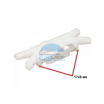 Клипса Alfa Romeo, Fiat, Lancia, Renault, SsangYong 7078732, (R60) Клипса Alfa Romeo, Fiat, Lancia, Renault, SsangYong 7078732, (R60)