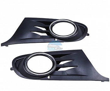 Рамки ПТФ для Volkswagen Golf 2009-2013, комплект 2 шт. Рамки ПТФ для Volkswagen Golf 2009-2013, комплект 2 шт.