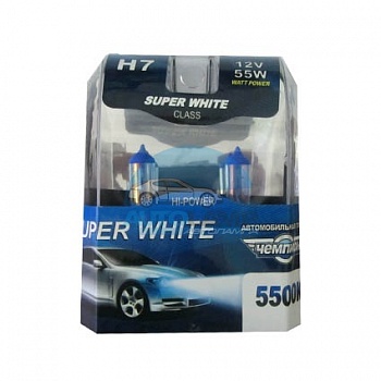 Автолампа ЧЕМПИОН H7 12V 55W 5500K (2шт) Автолампа ЧЕМПИОН H7 12V 55W 5500K (2шт)