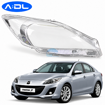 Стекло фары для Mazda 3 BL 2009-2013 правое Стекло фары для Mazda 3 BL 2009-2013 правое